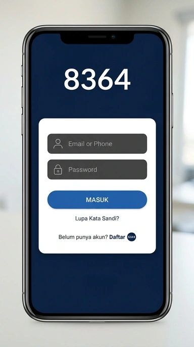 Masuk Akun 8364 untuk Pengguna Android